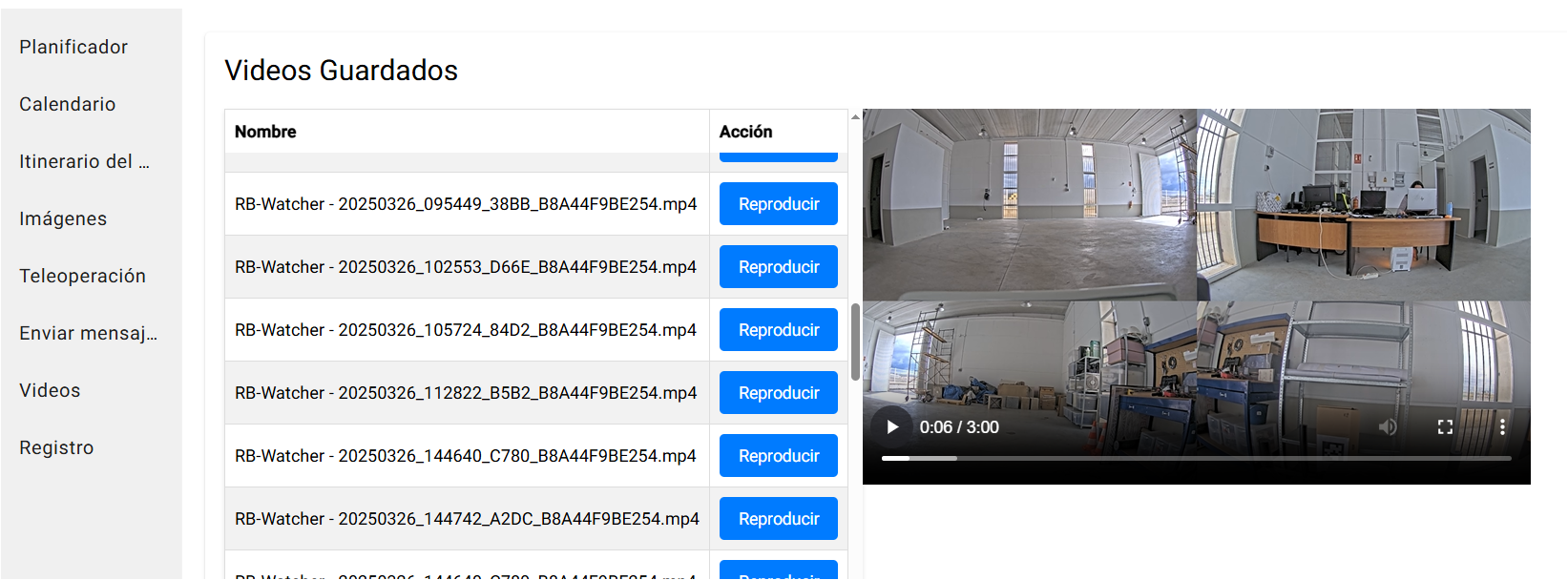 SaaS Interface Preview